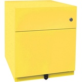 BISLEY Note Rollcontainer gelb 2 Auszüge 42,0 x 56,5 x 49,5 cm
