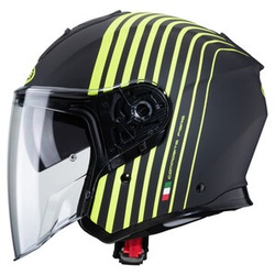 Flyon Bakari Jethelm schwarz XS