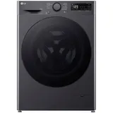 LG V5WD95SLIMB, SLIM Waschtrockner 9 - 5 kg, und E, 60x53.5x85 cm, Wi-Fi, AI Direct Drive, Tiefenreinigung mit Dampf, TurboWash 360, Allergy Care, Außentür aus gehärtetem Glas, Dark Stone