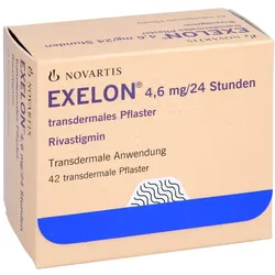 EXELON 4,6 mg/24 Stunden transdermale Pflaster 42 St
