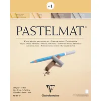 Clairefontaine 96017C Zeichenblock Pastelmat (12 Blatt, 24 x 30