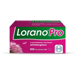 Lorano®Pro bei Allergie – Für alle Heuschnupfen-Symptome 100 St