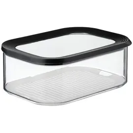 Mepal Modula Frischhaltedose rechteckig schwarz 0,55 l