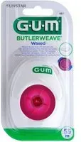 Gum® Butlerweave fil dentaire cylindrique ciré Fil Dentaire 55 m