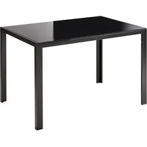 Beliani Lavos 80 x 75 x 120 cm schwarz