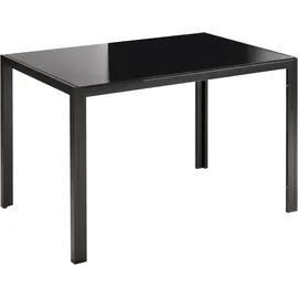 Beliani Lavos 80 x 75 x 120 cm schwarz