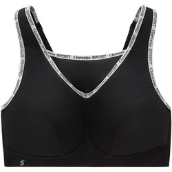 GLAMORISE Sport-Bustier mit bestem Halt - Schwarz Unterwäsche   Damen 