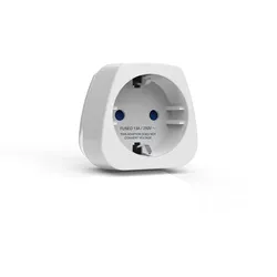TravelBlue Europa an UK Travel Adaptor - geerdet