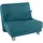 Home Affaire Schlafsofa HOME AFFAIRE "Gina", blau (türkis), B:80cm H:86cm T:195cm, Sofas, Schlafsofa, mit einem Handgriff vom Sofa zum Bett