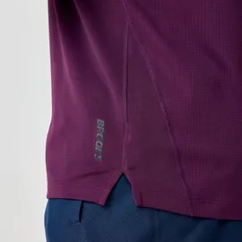 Brooks Herren Dash Short Sleeve blau