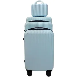 NTK-Collection Frenzi Koffer-Set 4-tlg. hellblau/ blau