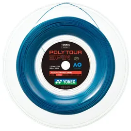 Yonex Tennissaite Poly Tour Spin, (Haltbarkeit+Spin) hellblau 200m Rolle
