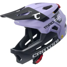 CRATONI Madcat MIPS - Fahrradhelm - -M 49-56 cm lime-black matt