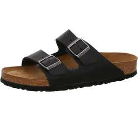 Birkenstock Arizona Weichbettung Naturleder geölt schwarz 46