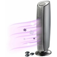 Sichler Luftreiniger mit Ionisator, UV, Filter, Gebläse & Aroma-Funktion, 13 W