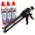 mihimo design Montageschaum Set Tangit M3000 6× 300 ml + Hand-Kartuschenpistole für Installationen, Leitungen & Dosen – Profi Zubehör – BandlooSet