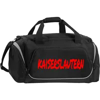Multifanshop Sporttasche Kaiserslautern schwarz/rot