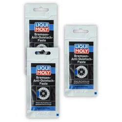 3x 10g LIQUI MOLY 3078 Bremsenpaste Bremsen-Anti-Quietsch-Paste