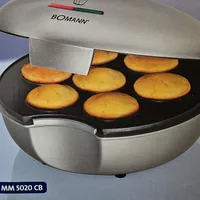 Bomann MM 5020 CB Muffin-Maker silber