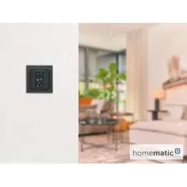 eQ-3 Homematic IP Wandtaster 2-fach anthrazit