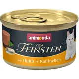 Animonda Vom Feinsten Adult mit Huhn + Kaninchen 12 x 85 g