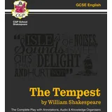 coordination group publications (cgp) The Tempest - The Complete Play with Annotations, Audio and Knowledge Organisers (CGP School Shakespeare)