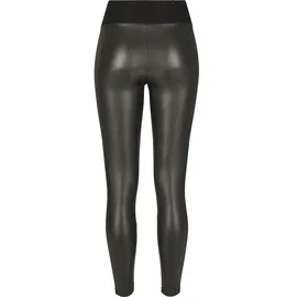 URBAN CLASSICS Faux Leather High Waist Leggings 2 Einheiten Black 4XL