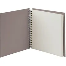 RÖSSLER Fotoalbum Whire-O 60 Seiten 230x230mm taupe/offwhite