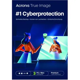 Acronis True Image Premium - 1 Jahr 1 TB Cloud-Speicher