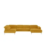 Lounge Collection Wohnlandschaft Sarina ¦ gelb ¦ Maße (cm): B: 383 H: 98 T: 212.0