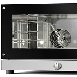CSB Professioneller Heißluftofen für Brot mit 3 Blechen 600x400 mm für die Gastronomie. Industrieller Brotbackofen für Bäckerei und Konditorei.