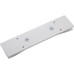 Befestigungsplatte Glas/Glas TS 92, silber (12.334) ; Zubehör Türschließer dormakaba