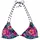 VENICE BEACH Bikini-Top Damen Blau 40 Cup A/B
