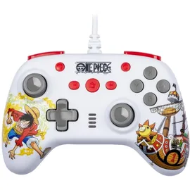 KONIX One Piece Wired Controller Controller Weiß Nintendo Switch