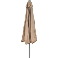 Merxx Schirm, Ø 270 cm, 38 mm Rohr, beige