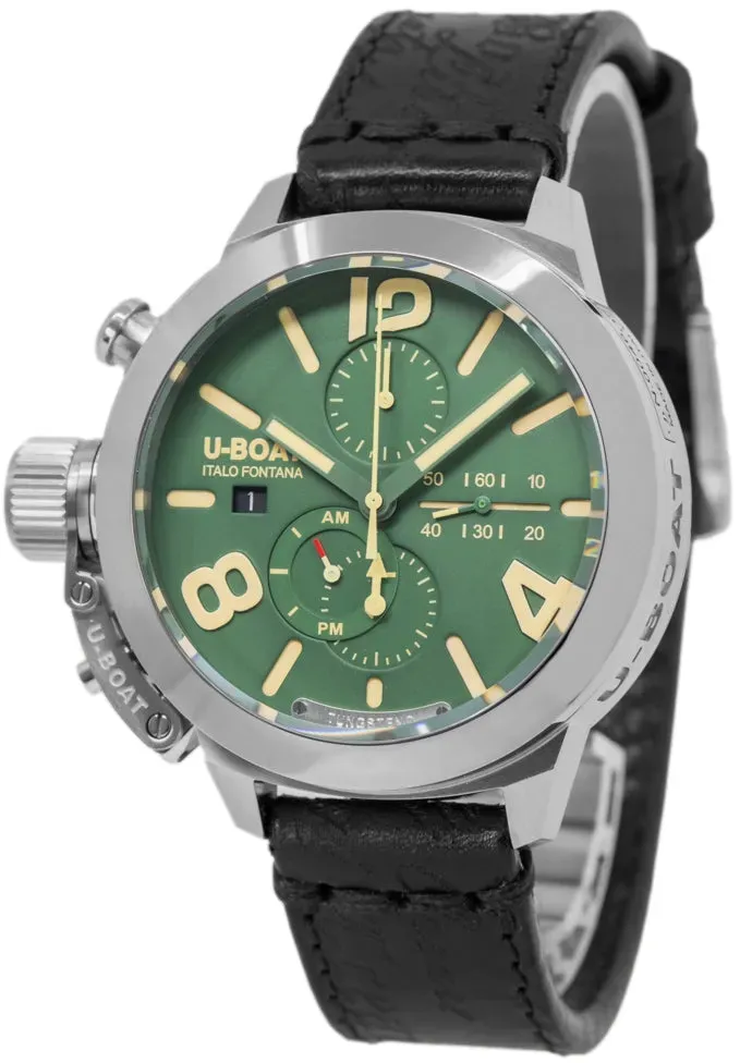 U-Boat Men's 9581 Classico Tungsten 45 Green Dial Auto