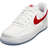 Nike Air Force 1 07 Ess Damen White Red Sneaker Mode - 40 EU