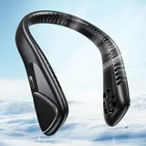 Nackenventilator ohne Blätter tragbar 3 Stufen USB C Ladeport Outdoor Reise