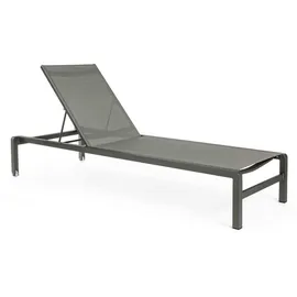 BIZZOTTO Konnor Gartenliege 2er-Set 0 x 0 x 0 cm grau