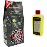 Lotusgrill Grillbrikett 3 kg 0,5 l CO2 neutral