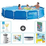 Frame Pool Rund - 366x76 Cm - 7-teilig  S291