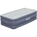 BESTWAY Luftbett TriTech® Single-Luftbett mit integrierter Elektropumpe 191 x 97 x 51 cm
