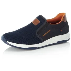 Rieker Slip-On Sneaker Herren Blau Weite E 45
