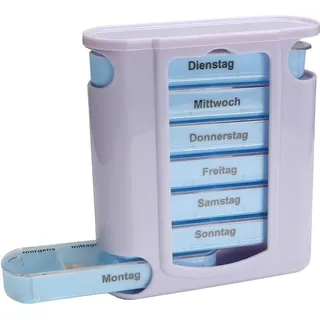 M&H-24 Pillen- und Tablettenbox Wocheneinteilung 17384