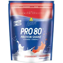 INKOSPOR Active Pro 80 Erdbeere Pulver 500 g