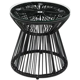 modfu Beistelltisch Ø 40 x 42 cm Schwarz