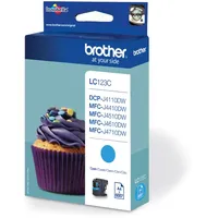 Brother LC-123C / LC-123CBP / LC-123CBPDR Tinte Cyan