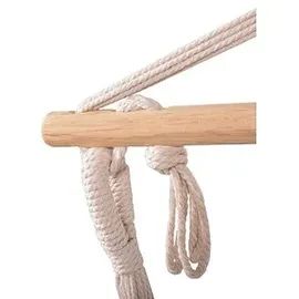 Garden Pleasure Hängesessel TOBAGO weiß, blau, 1 St.