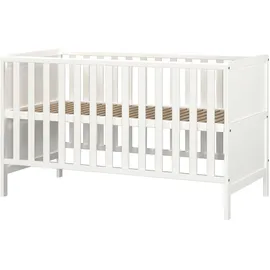 Germania Kinderbett 7001-84 GW-Alkmaar, in Weiß, mitwachsend, auf Sicherheit geprüft, 145 x 86 x 76 cm (BxHxT)