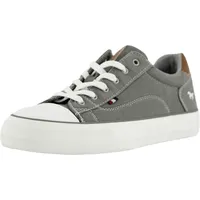 Mustang Schnuerhalbschuh für Damen, grau, Größe 40 EU